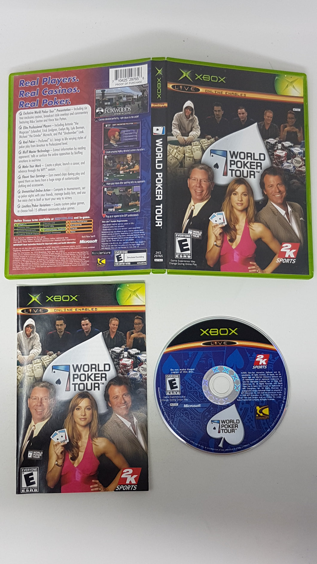 World Poker Tour - Microsoft Xbox