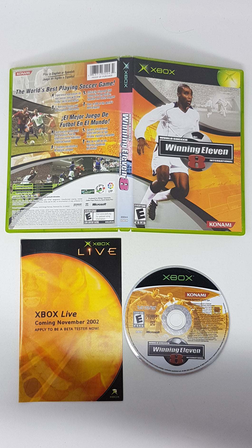 Winning Eleven 8 - Microsoft Xbox