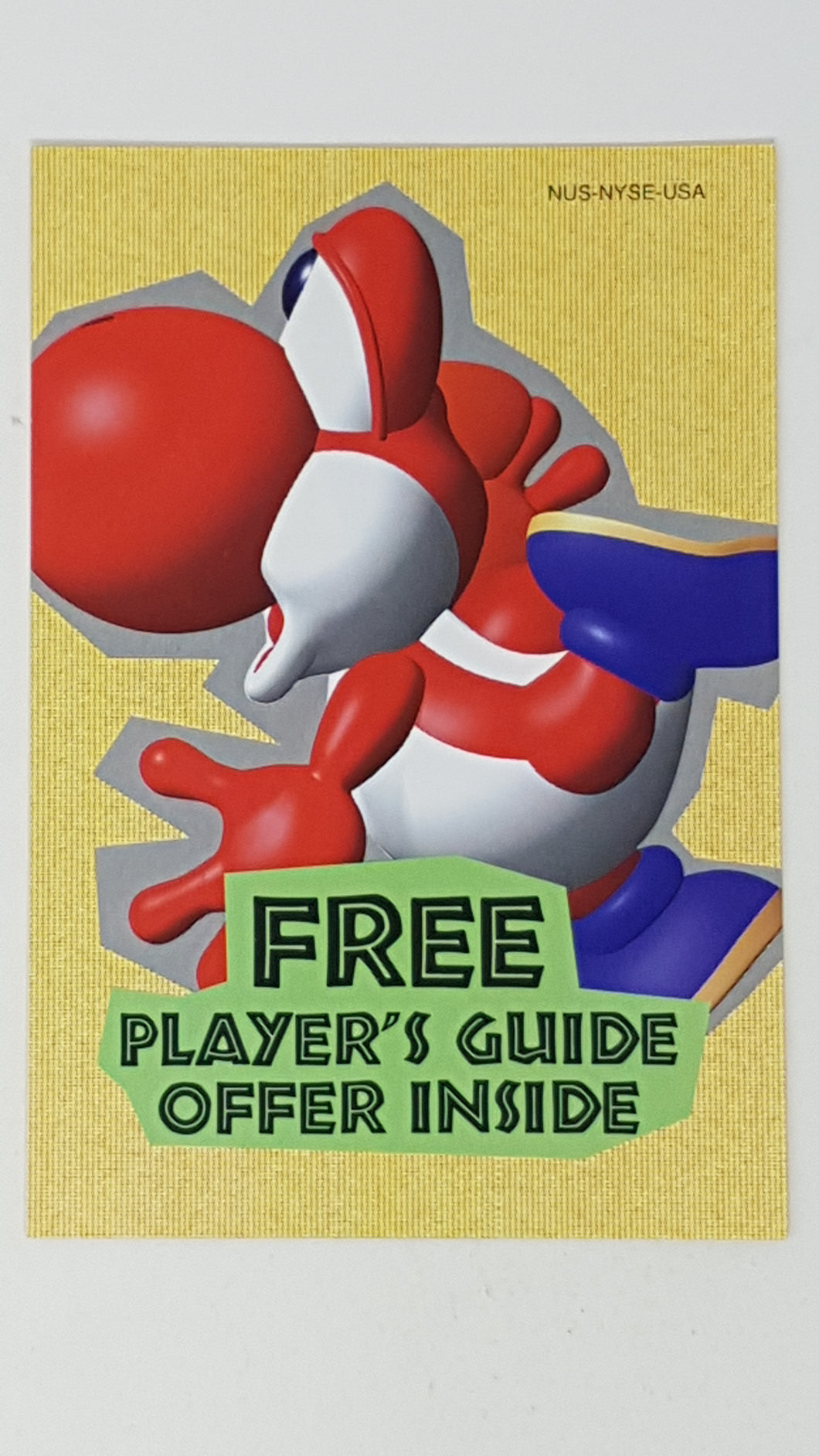 Free Players Guide Yoshi's Story 64 Nintendo Power Insert - Nintendo 64 | N64