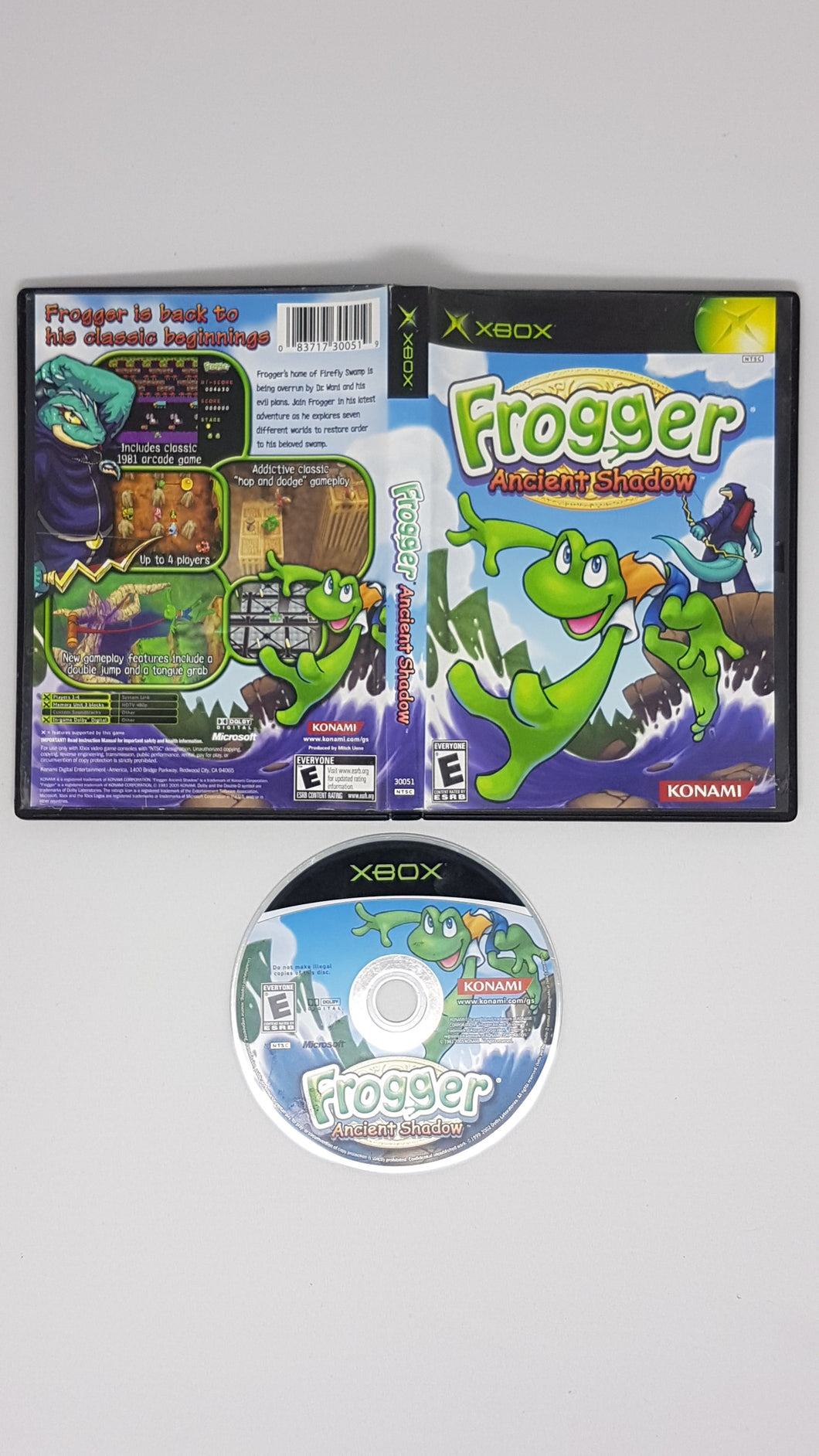 Frogger Ancient Shadow - Microsoft Xbox