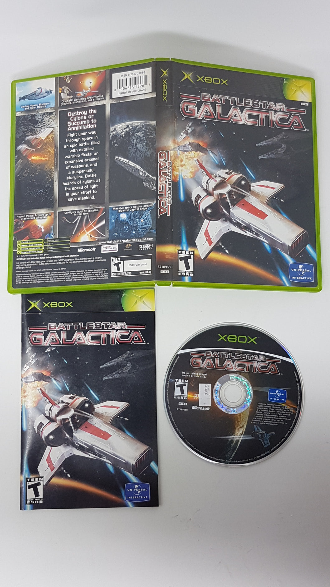 Battlestar Galactica - Microsoft Xbox