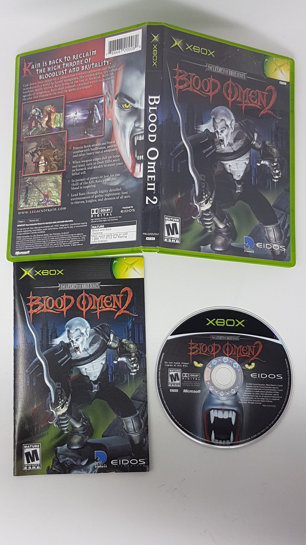 Blood Omen 2 - Microsoft Xbox